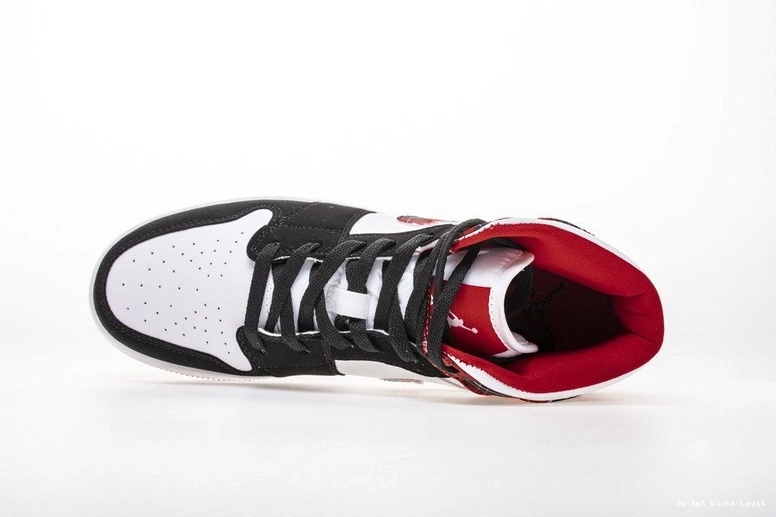 (GS) Mid 554725-607  Plaid 1 White Jordan 0317